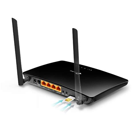 tp link wireless router wifi lte sim card slot mbps tl black jakartanotebookcom