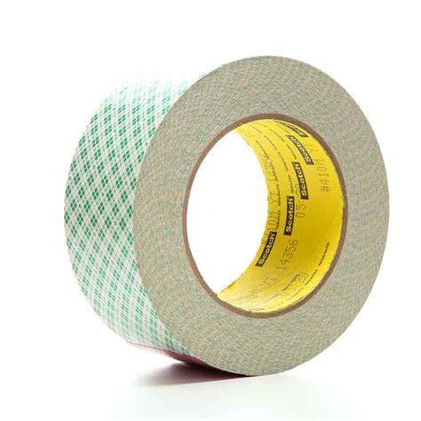 3m 31651 Double Coated Paper Tape 410m Natural 2 In X 36 Yd 5 Mil
