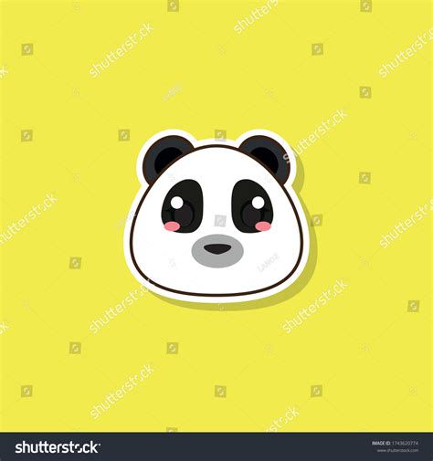 Isolated Cute Baby Panda Bear Wild Stock Vector Royalty Free