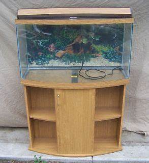  46 gallon Bow Front Fish Tank Complete set up 29 30 46 55 75 90 125
