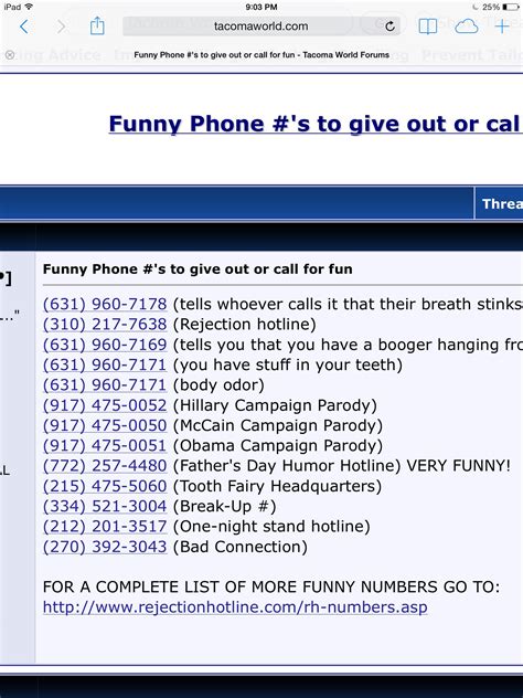 Pin By Rilea Fair On Humor Funny Numbers To Call Funny Numbers