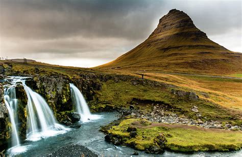 Mount Kirkjufell And The Falls Photograph By P Madia Fine Art America