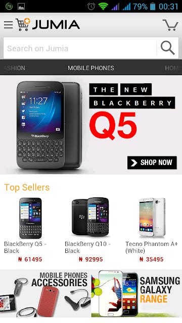 Jumia Launches Its First App For Android Devices