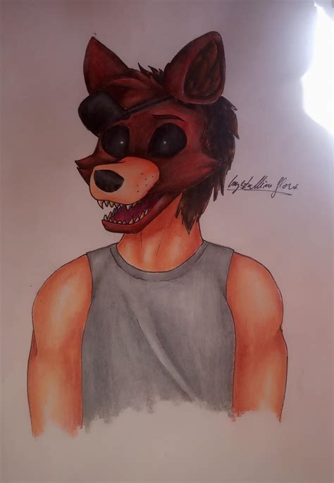 Michael Afton With Foxys Mask🖤 Hope U Like It 🖤art By Me 🖤 R