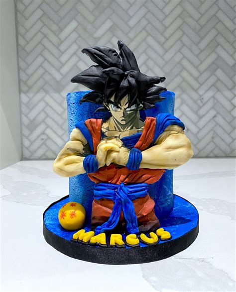 Goku Cake I Made Let Me Know What You Guys Think R Dragonballsuper