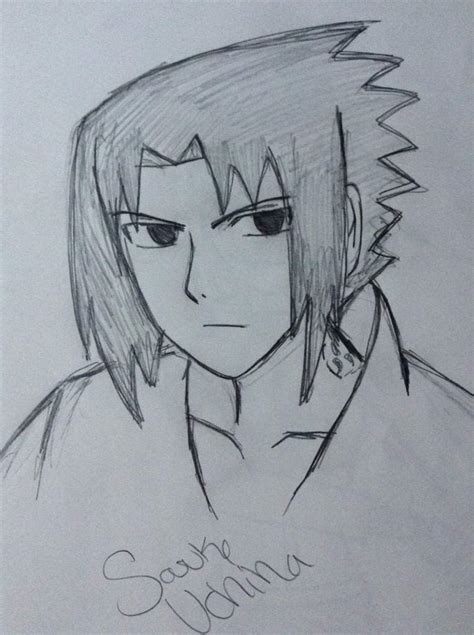Sasuke Drawings In Pencil Easy