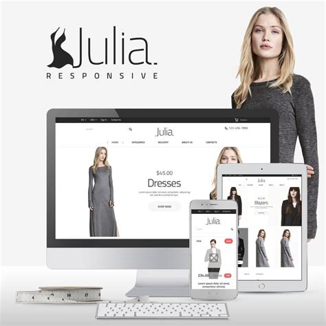 Julia Fashion Store Prestashop Addons