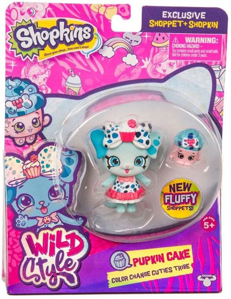 Shopkins Shoppets Season 9 Wild Style Pupkin Cake Doll Figure Color