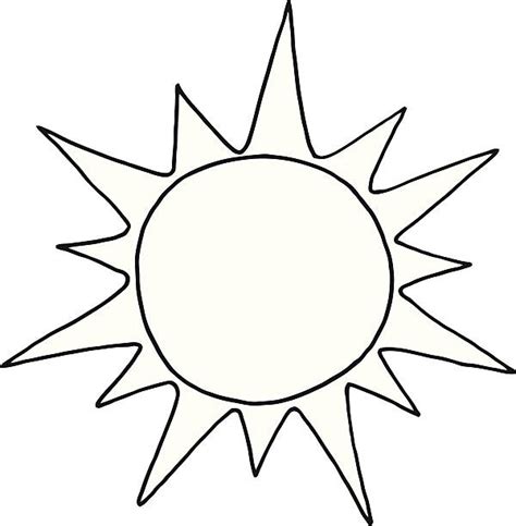 Royalty Free Sun Clipart Black And White Pictures Clip Art Vector