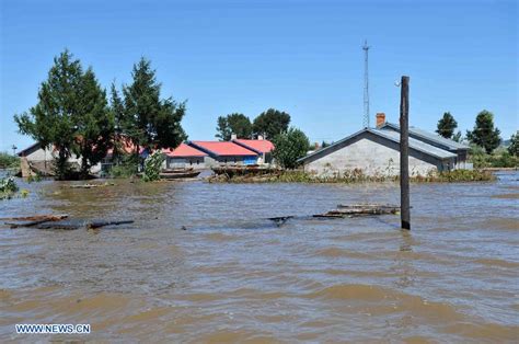 Jednak w tym roku miały miejsce. Chiny - Powódź w prowincji Heilongjiang