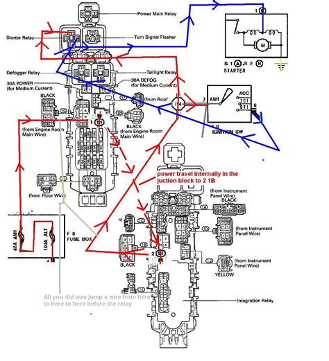 1989 Toyota Corolla Wiring Diagram Original