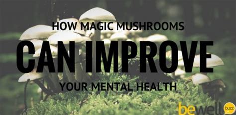 How Magic Mushrooms Can Improve Your Mental Health Bewellbuzz