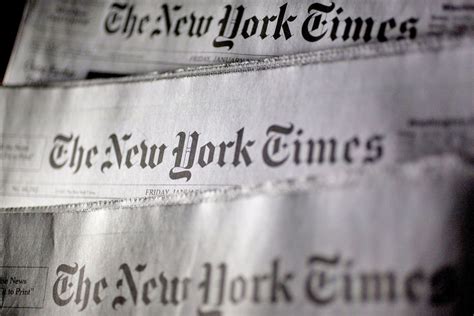 New York Times Reporters Tweets Will Appear In Its Paper Edition