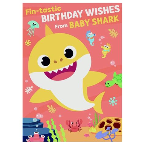 Celebrate a special day with birthday cards from etsy. Baby Shark Birthday Wishes Sound Card (SC208) - Character Brands