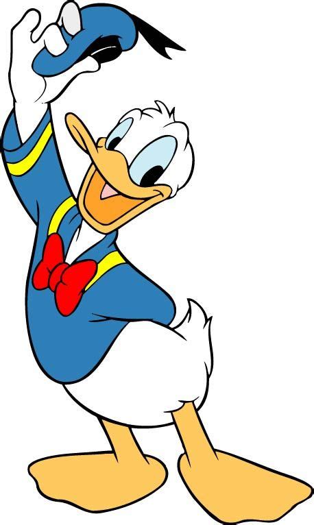 Classic Cartoon Style Clip Art Image Of Donald Duck Free Vector