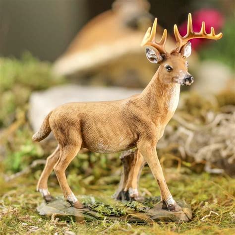 Miniature Buck Deer Figurine Table Decor Home Decor Factory