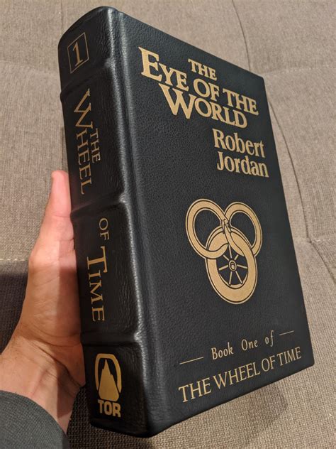 Leather Wrapped Copy Of The Eye Of The World Rwot