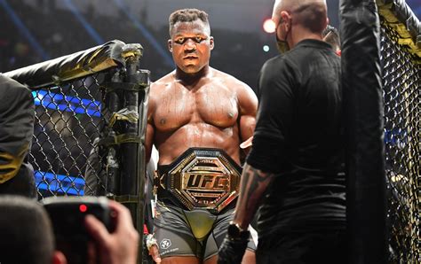 Espn Mma On Twitter Francis Ngannou And Ciryl Gane Will Fight To Hot Sex Picture