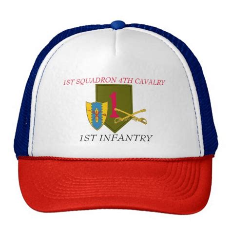 1st Squadron 4th Cavalry 1st Infantry Hat Zazzle