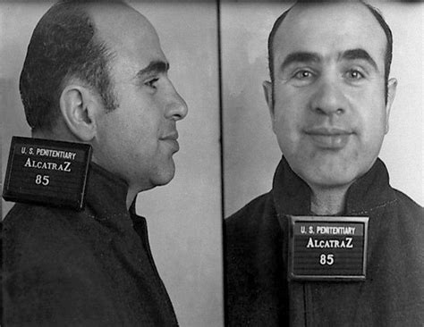 Al Capone Mugshot Rare Photo Alcatraz Prison Photograph