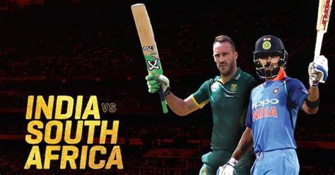 India vs South Africa T20, Test Series 2019: Full Schedule, Squad ...