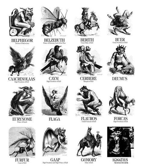 Fascinating Highly Accurate Guide To Demons You Might Encounter In The
