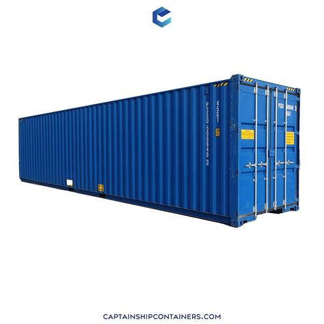 New 40ft High Cube Double Door Tunnel Container Captain Containers