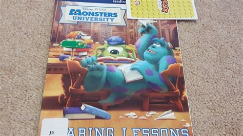 monsters university disney pixar scarring lessons read a loud story