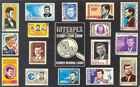 Postcardy The Postcard Explorer John F Kennedy On Stamps