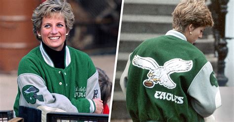 Princess Diana Was A Philadelphia Eagles Fan See The Photos