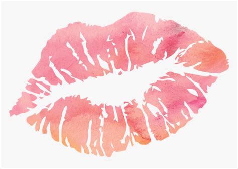 Lip Drawing Clip Art Pink Lips Transparent Background Hd Png