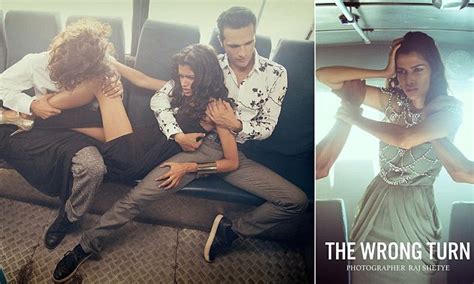 Indian Fashion Shoot Depicting Woman Sexually Assaulted On A Bus Sparks