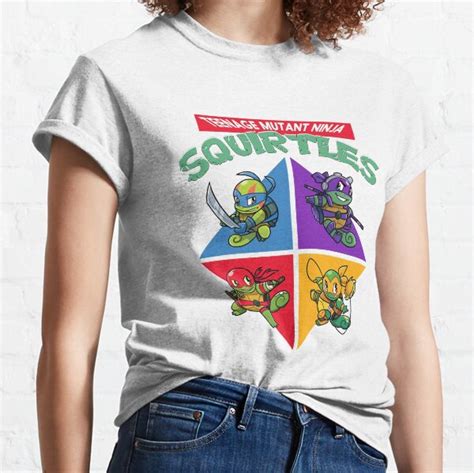 Teenage Mutant Ninja Squirtles T Shirts Redbubble