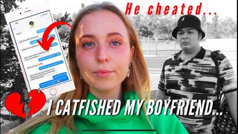 Catfishing My Boyfriend To See If He Cheats I M In Shock Youtube