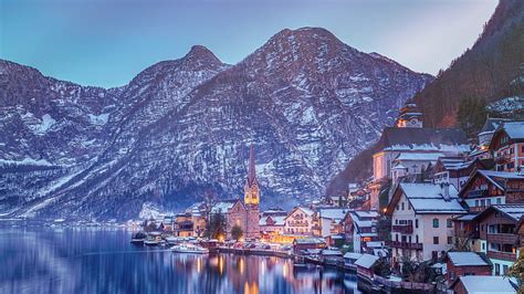 13 Hallstatt Winter Wallpaper Hd Basty Wallpaper