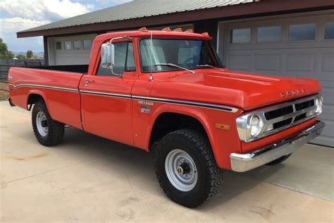 8k Mile 1971 Dodge Power Wagon For Sale On Bat Auctions Sold For
