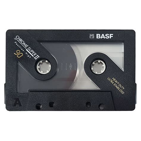 Basf 90 Chrome Super Ii 1991 93 Blank Audio Cassette Tapes Retro Style Media