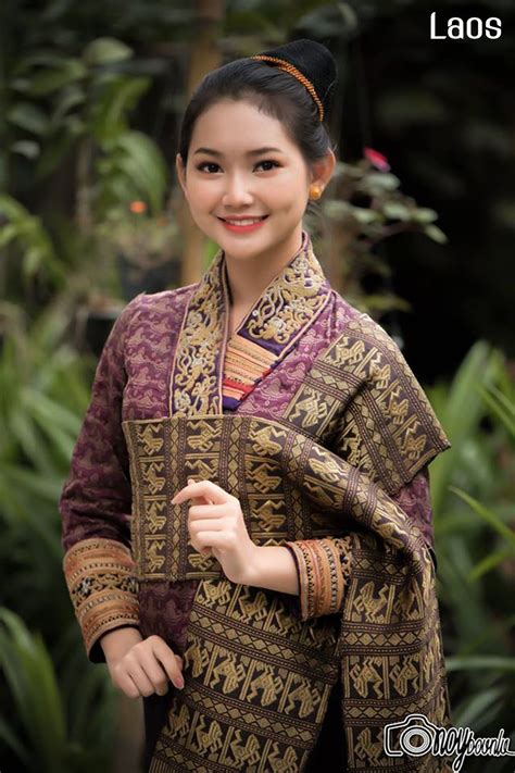 laos-ລາວ-lao-traditional-dress-in-2021-traditional-dresses,-asian-beauty-girl