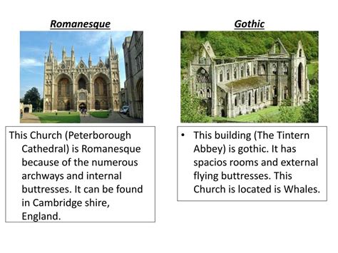 Ppt Romanesque Vs Gothic Architecture Powerpoint Presentation Free