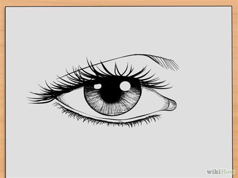 Cómo Dibujar Ojos Humanos Realistas Con Imágenes Como Dibujar