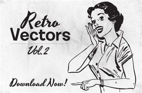 Download Retro Style Artwork Illustrations For Free Retro Vector