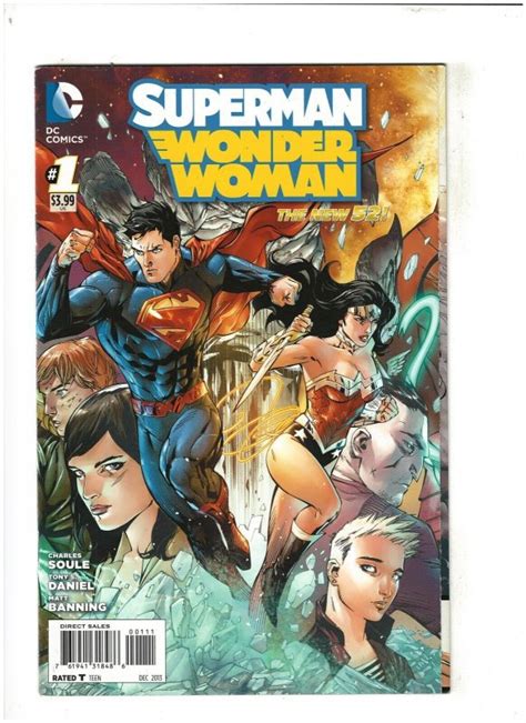 Superman Wonder Woman 1 Vf 8 0 Dc Comics New 52 Comic Books Modern Age Dc Comics Hipcomic