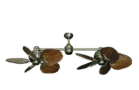 Match the decor in your bedroom, in the kitchen or study. Dual blade ceiling fan - Lighting and Ceiling Fans