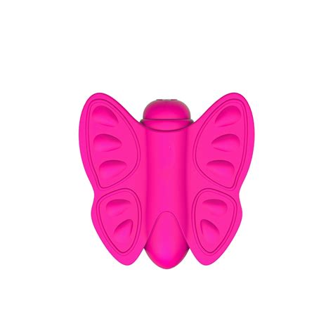 2018 New Secret Mini Silicone Butterfly Massager Vibrator Female Adult Sex Toy Waterproof
