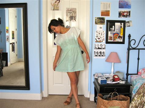 Dip Dyed Dress Sewing Projects
