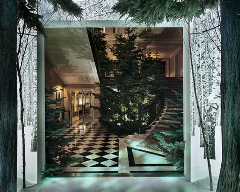 The Unveiling Of The Claridges Christmas Tree Has Traditionally Heralded The Start Of Londons