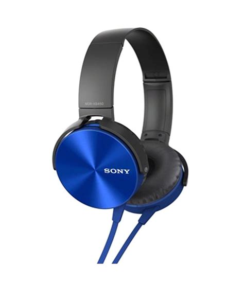 Sony Mdr Xb Lq In On Ear Extra Bass Xb Headphones Blue Without Mic Gms Buy Sony Mdr
