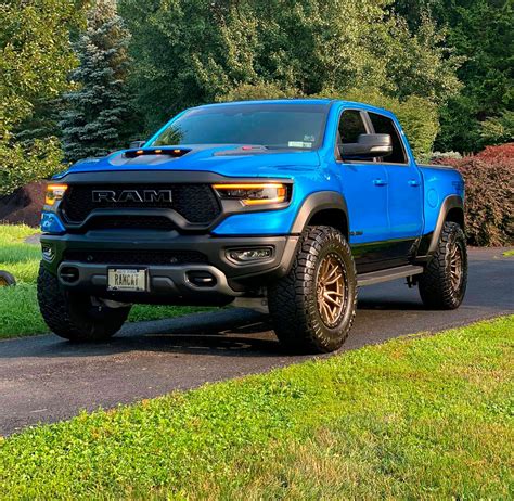 Dodge Ram Trx Blue Fuel Off Road Rebel 6 D681 Wheel Wheel Front