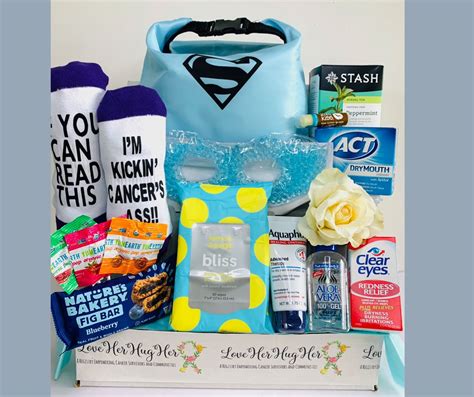 Radiation Gift For Men Cancer Care Package Chemo Tote For Etsy In