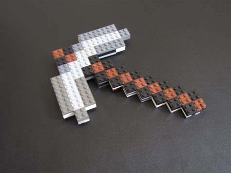 Lego Minecraft Pickaxe Diy